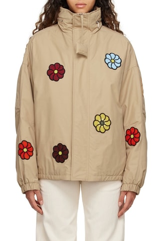 Veste à capuche Moncler Genius x J.W. Anderson - Taupe