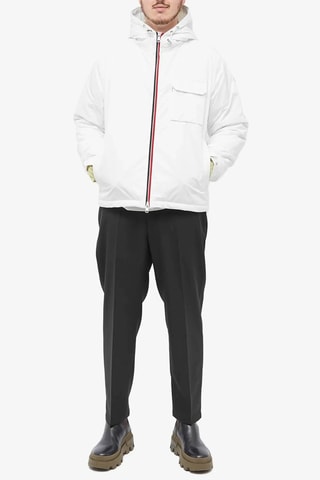 Blouson à capuche Lozere - Blanc