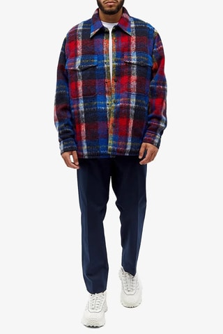 Surchemise en laine Grenoble - Multicolore