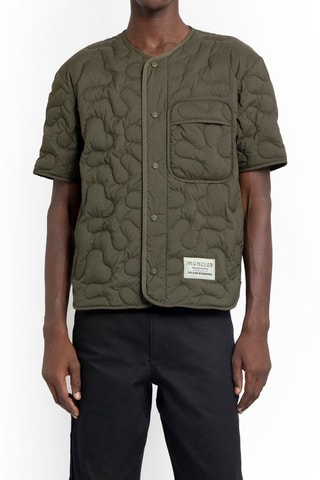 Chemise Moncler Genius x Salehe Bembury - Vert foncé
