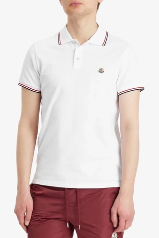 Polo Classic Logo - Blanc