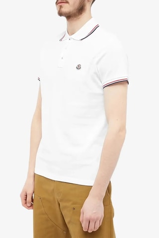 Polo Classic Logo - Blanc