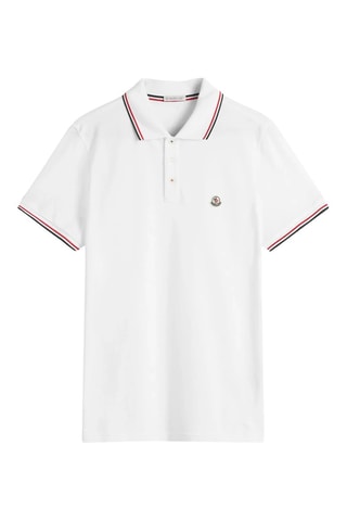 Polo Classic Logo - Blanc