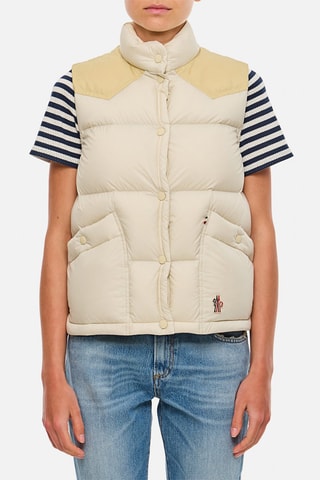 Doudoune sans manches Grenoble - Beige