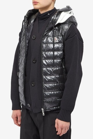 Doudoune sans manches à capuche Akashi - Noir