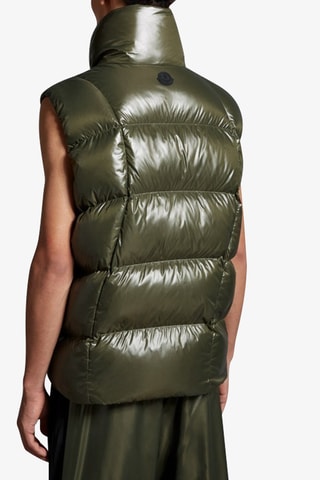 Doudoune sans manches Moncler x Adidas Originals - Olive