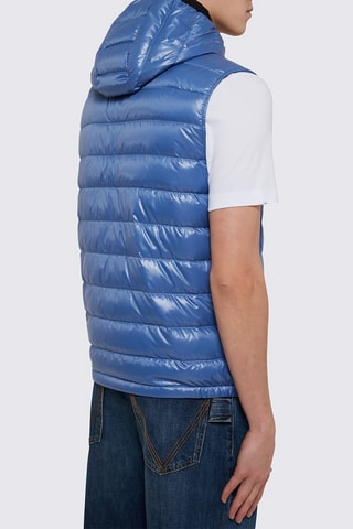 Doudoune sans manches à capuche Ragot - Bleu