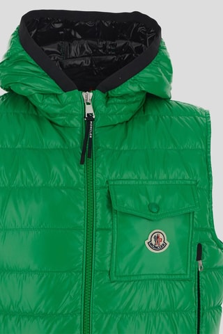 Doudoune sans manches à capuche Ragot - Vert