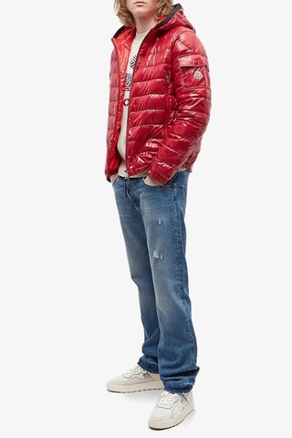 Doudoune à capuche Galion - Rouge