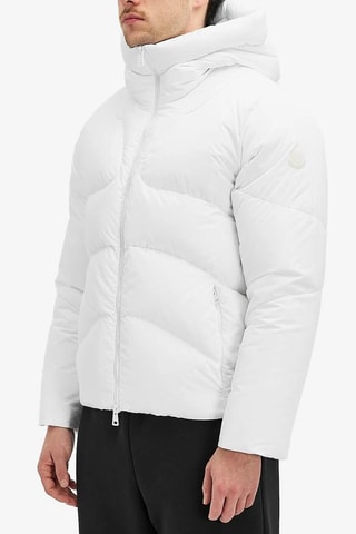 Doudoune à capuche Ripstop - Blanc