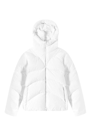 Doudoune à capuche Ripstop - Blanc