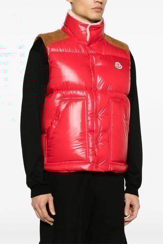 Doudoune sans manches Ardeche - Rouge