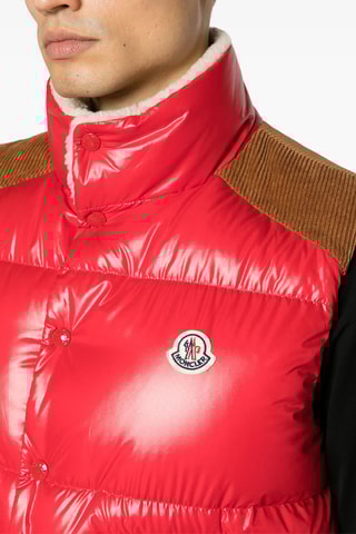 Doudoune sans manches Ardeche - Rouge