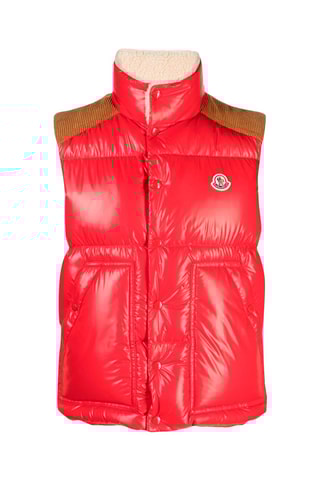 Doudoune sans manches Ardeche - Rouge