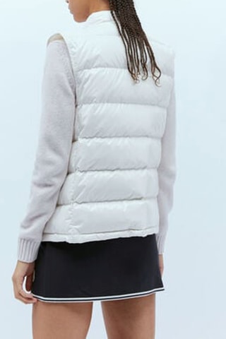 Doudoune sans manches Alcibia - Blanc