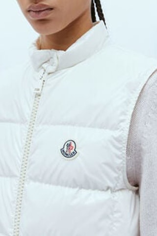 Doudoune sans manches Alcibia - Blanc