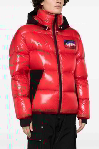 Doudoune à capuche Grenoble - Rouge