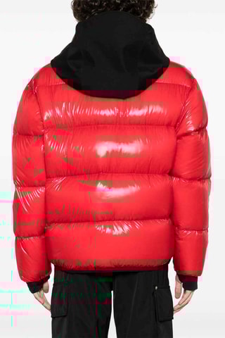 Doudoune à capuche Grenoble - Rouge