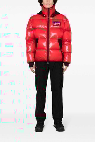 Doudoune à capuche Grenoble - Rouge