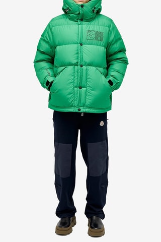 Doudoune à capuche Grenoble - Vert