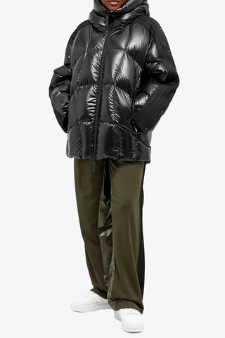 Doudoune à capuche Moncler x Adidas Originals - Noir