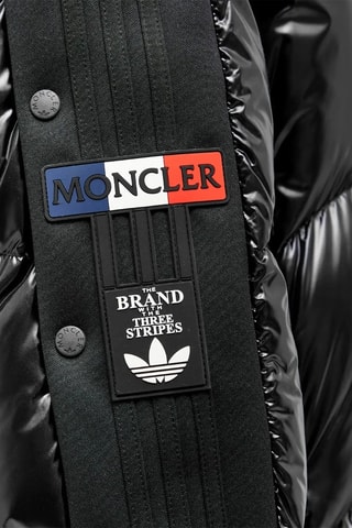 Doudoune à capuche Moncler x Adidas Originals - Noir