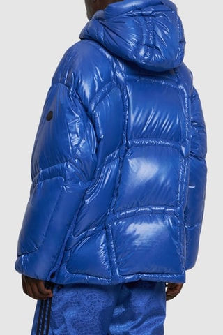 Doudoune à capuche Moncler x Adidas Originals - Bleu