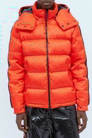 Doudoune à capuche Moncler x Adidas Originals - Orange
