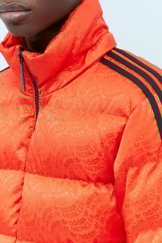 Doudoune à capuche Moncler x Adidas Originals - Orange