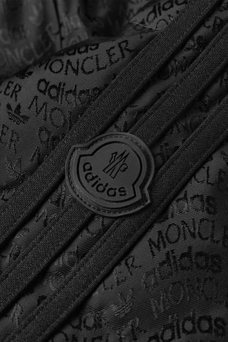 Doudoune à capuche Moncler x Adidas Originals - Noir