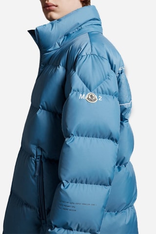 Doudoune à capuche Moncler Genius x Fragment - Bleu