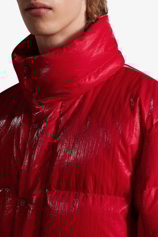 Doudoune à capuche Verdon - Rouge