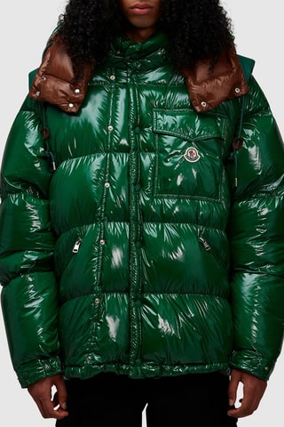 Doudoune à capuche Karakorum - Vert