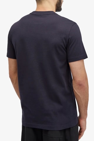 T-shirt Box Logo - Bleu marine