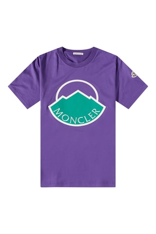 T-shirt oversize Logo - Violet