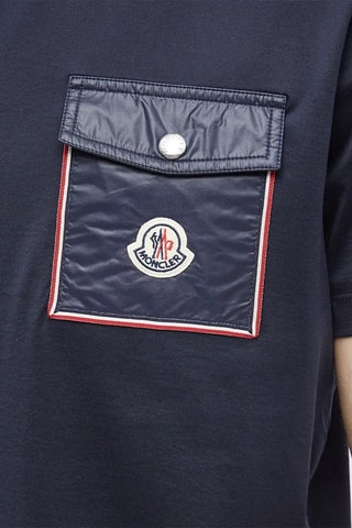 T-shirt Pocket - Bleu marine