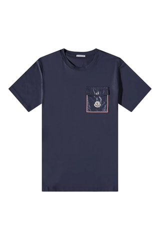 T-shirt Pocket - Bleu marine