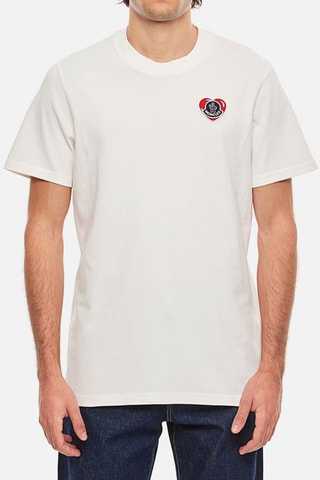 T-shirt Heart - Blanc