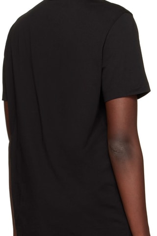 T-shirt Repeat Logo - Noir