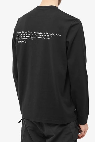 T-shirt Moncler Genius x Fragment - Noir