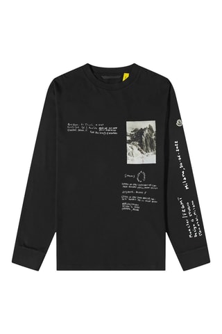 T-shirt Moncler Genius x Fragment - Noir