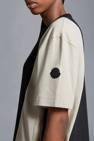 T-shirt Moncler x Adidas Originals - Noir et écru