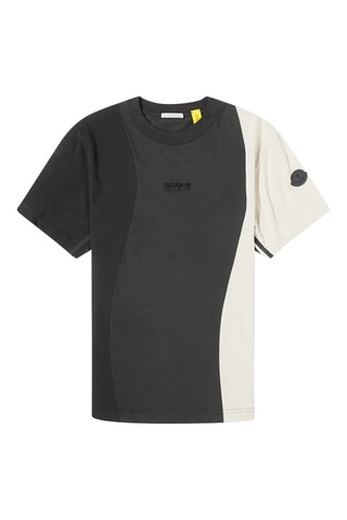 T-shirt Moncler x Adidas Originals - Noir et écru