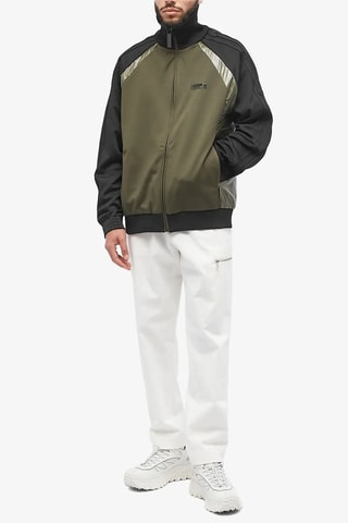 Sweat Moncler x Adidas Originals - Noir et Olive