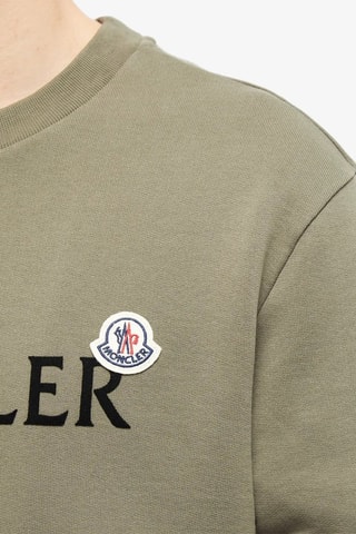 Sweat Trademark Logo Crew - Kaki