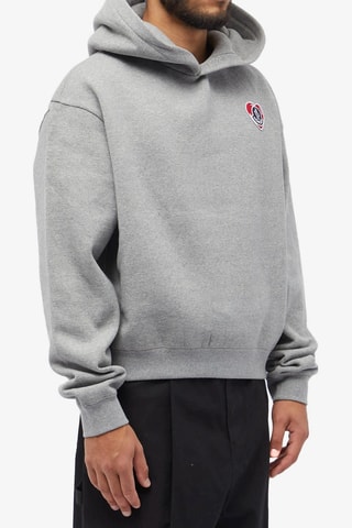 Sweat à capuche Heart - Gris