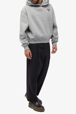 Sweat à capuche Heart - Gris