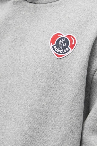 Sweat à capuche Heart - Gris