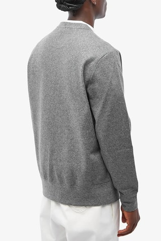 Sweat en laine Logo - Gris