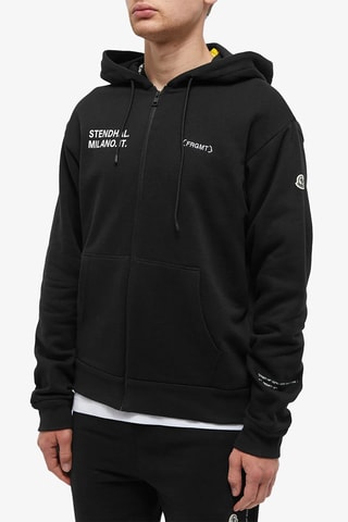 Sweat à capuche Moncler Genius x Fragment - Noir